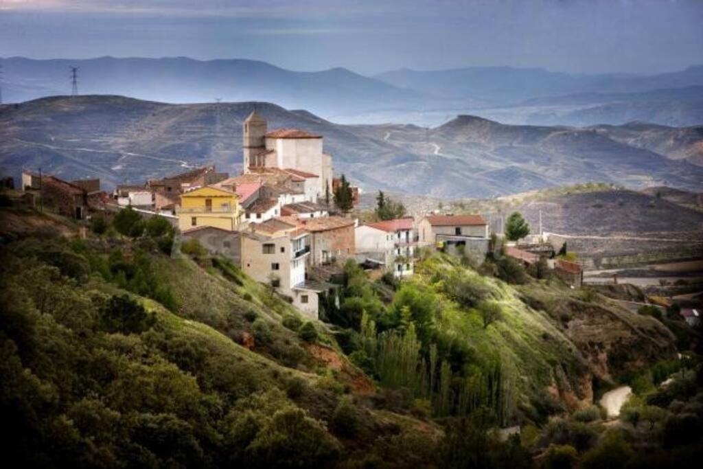 Villa Casa Calma En Sierra De Vicort, Zaragoza à Inoges Extérieur photo